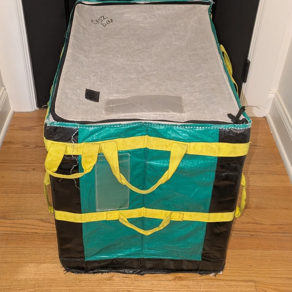 ❤ Giant zippered tote bag, xl storage bag